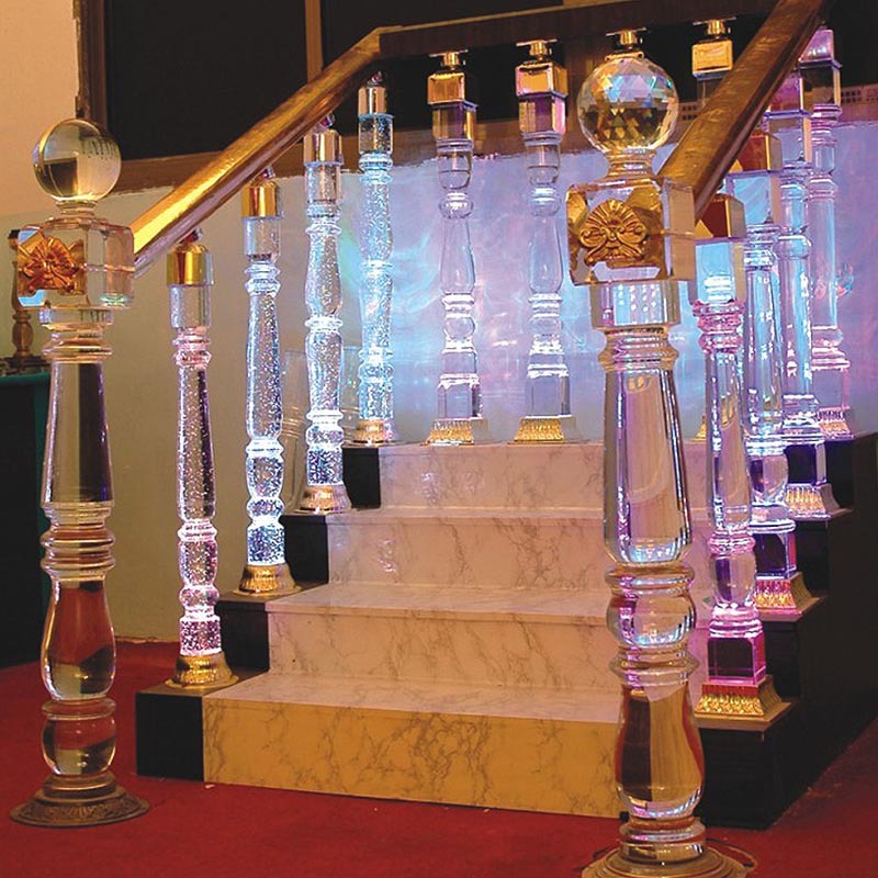 水晶楼梯扶手